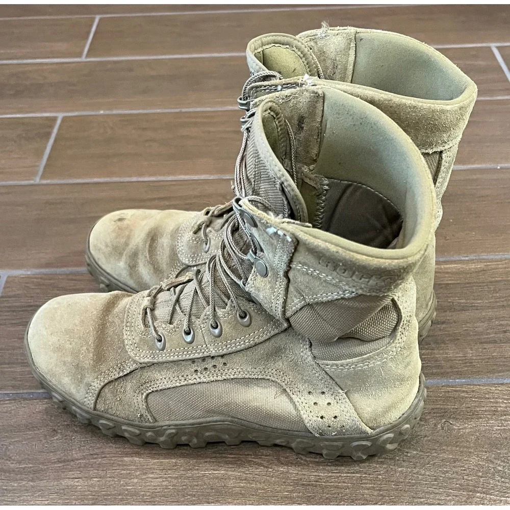 Rocky S2V Special Ops Coyote Tactical Boots RKC050 Mens 12 W Vibram Sole USA